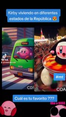 Download Video: Kirby visitando diferentes estados de la República Mexicana