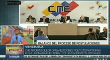 En Venezuela se llevó a cabo el último día de inscripciones de candidaturas electorales