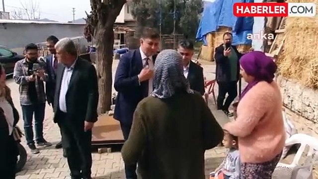 CHP İzmir Büyükşehir Belediye Başkan Adayı Cemil Tugay, Kiraz ziyareti kapsamında köylülerle buluştu
