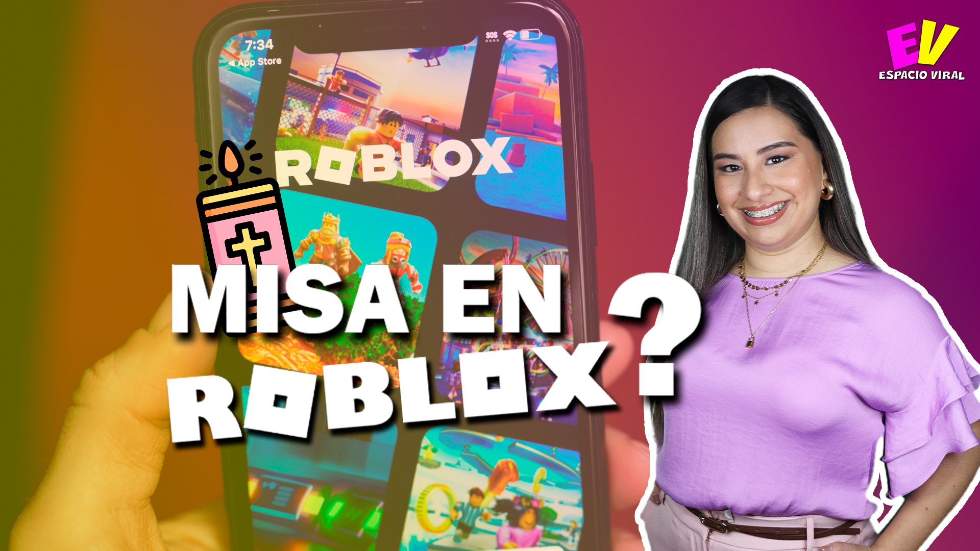 ⁣Misa en Roblox