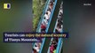 Las escaleras mecánicas de montaña suscitan debate en China