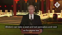Putin invita a Biden 