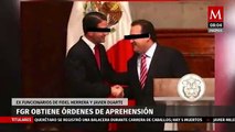 Juez ordena captura de siete ex colaboradores de Javier Duarte