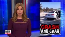 Ladrones enmascarados roban a un conductor tras embestir su coche en la autopista