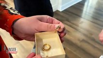 Pareja encuentra anillos de bodas en escondidas de su cocina
