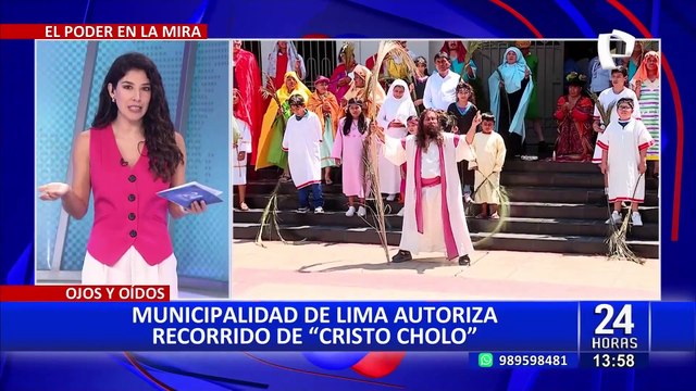 Semana Santa: MML autoriza a 'Cristo Cholo' realizar escenificación en cerro San Cristóbal