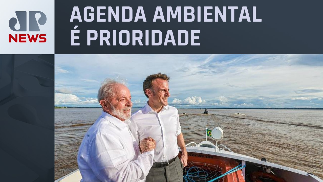 Macron chega ao Brasil e visita Floresta Amazônica