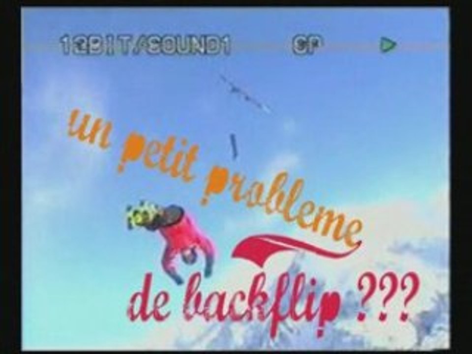 Tuto backflip