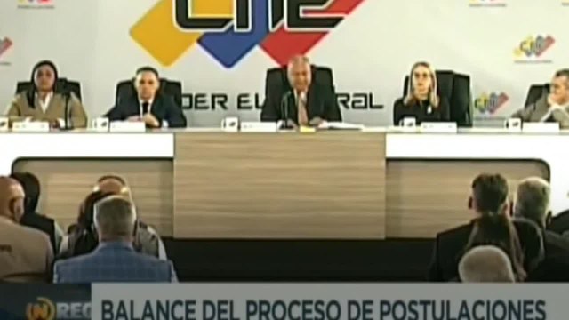 Cierre de inscripciones de candidatos presidenciales en Venezuela