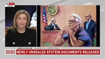 Explicación de los documentos no sellados de Jeffrey Epstein