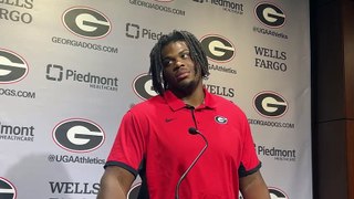 Georgia OT, Earnest Greene Talks First Year Starting and How to Develop Further