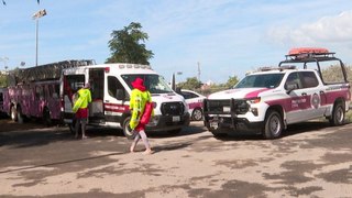Llegan 17 guardavidas voluntarios a PC y Bomberos de Bahía para Semana Santa y Pascua