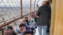 Por qué los turistas se quedaron atascados en la cumbre de la Torre Eiffel