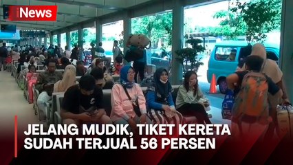 Tiket Kereta Api Jarak Jauh Untuk Mudik Lebaran Sudah Terjual 56 Persen