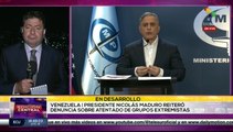 Presidente de Venezuela denunció acciones terroristas de la extrema derecha