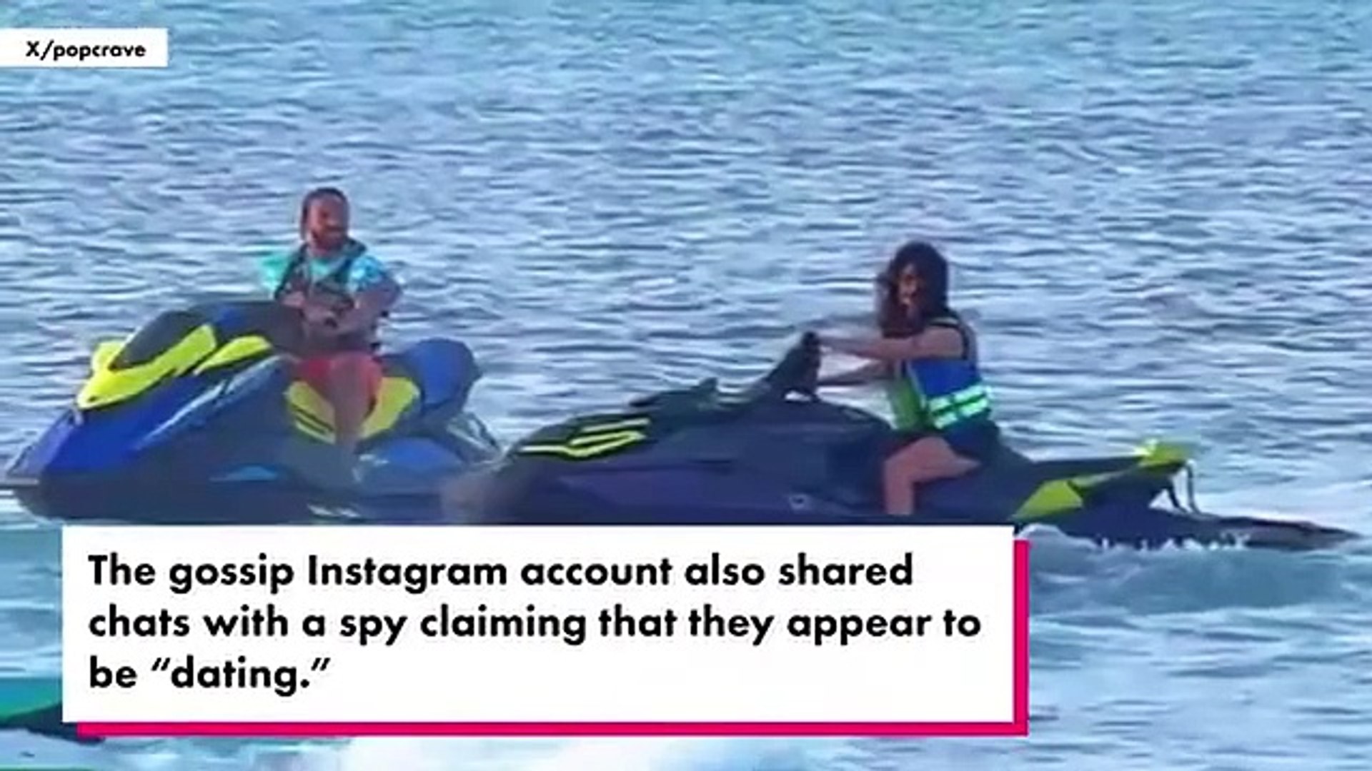 Drake y Camila Cabello se acurrucan en Turcas y Caicos con motos de agua