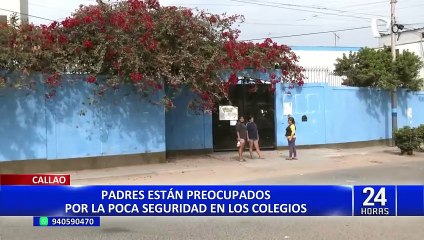 Delincuente finge estar conversando por teléfono para asaltar a un escolar en el Callao