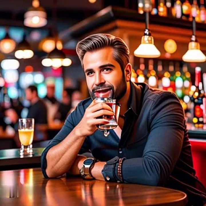 Homme perdu dans le noir