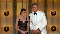 Will Ferrell y Kristen Wiig presentan Actor Masculino - Película Musical/Comedia I Globos de Oro 2024