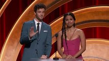 Anuncio de nominaciones a la 96a edición de los Oscar presentado por Zazie Beetz y Jack Quaid