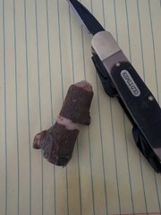 Had a piece of scrap pear wood to whittle.