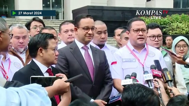 Momen Anies-Muhaimin Tiba di MK Hadiri SIdang Sengketa Pilpres: Kita Ikuti Prosesnya