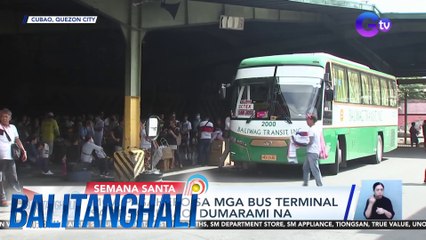 Mga pasahero sa mga bus terminal sa EDSA-Cubao, dumarami na | BT