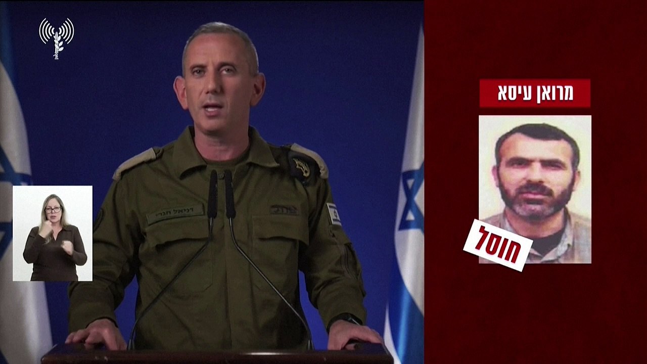 Israel “elimina” al número 2 del brazo armado de Hamás