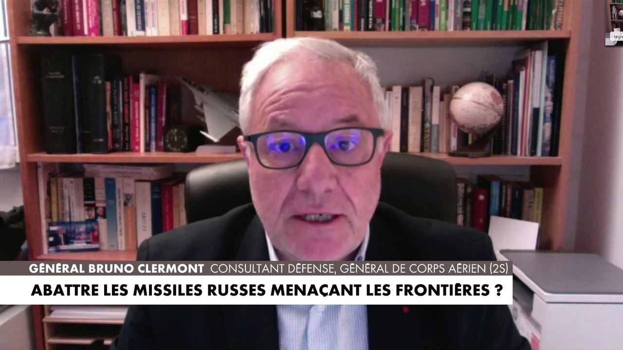 Général Bruno Clermont : «La question est de savoir si lorsque les russes tirent ce genre de missiles ils sont intentionnels ou accidentels»