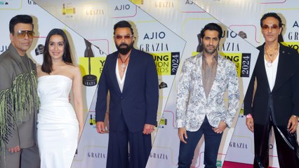 Download Video: Bobby Deol, Karan Johar, Shraddha Kapoor & Other Celebs Stun At Grazia Young Fashion Awards