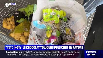 +5% en un an: le chocolat coûte plus cher en rayons