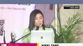 Nikki Tang  | The Manila Times Forum