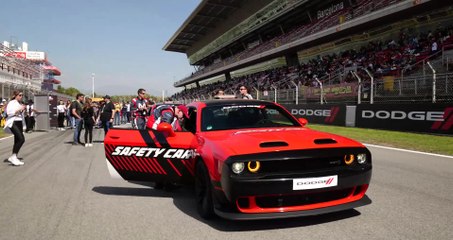 Dodge Europe made its debut as Official Car at the WorldSBK Championship in Catalunya GP