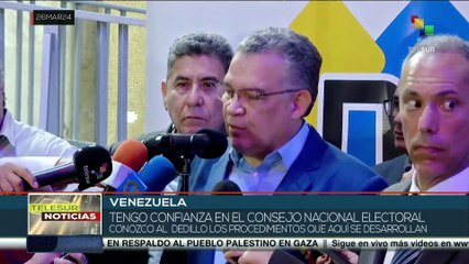 En Venezuela finalizó fase de registro de los aspirantes a la presidencia