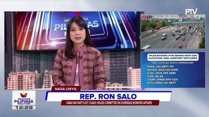 Panayam kay Kabayan Partylist, Rep. Ron Salo