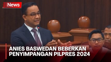 Anies Baswedan Singgung Politisasi Bansos hingga Intervensi Pimpinan MK