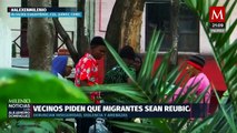 Vecinos en  la Cuauhtémoc denuncian condiciones precarias por campamentos migrantes