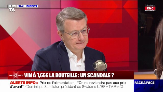 Une bouteille de vin de Bordeaux à 1,66 euros: Ce n'est pas une bonne idée en pleine crise agricole assure Dominique Schelcher