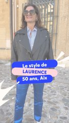 Streetstyle : look tendance, chic & et rock à 50 ans