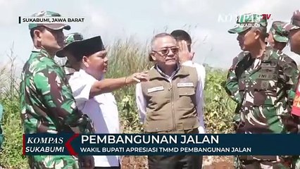 Wakil Bupati Apresiasi TMMD Pembangunan Jalan