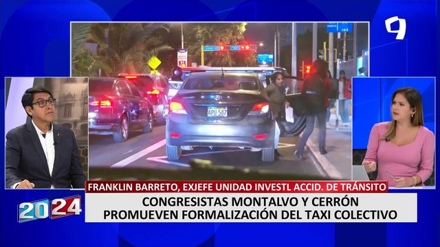 Franklin Barreto califica de temerario los proyectos de ley que buscan formalizar a colectiveros