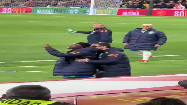 El origen de la tangana: Vinicius le recriminó a Morata sus gestos al Bernabéu