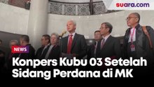 Konpers Kubu 03 Setelah  Sidang Perdana di MK