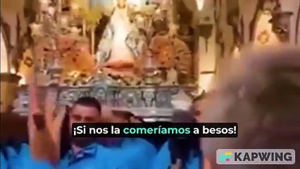 Las redes estallan ante una mujer que insulta brutalmente a la Semana Santa