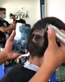 Mind-Blowing Hair Cutting Skills #shorts #shortsvideo #video #viral #innovationhub