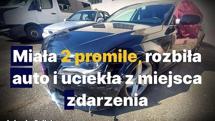 Gazeta Lubuska. Miała 2 promile, rozbiła auto i uciekła