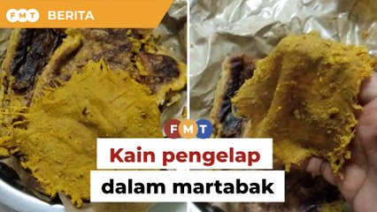 Kain pengelap dalam martabak, peniaga bazar dikompaun