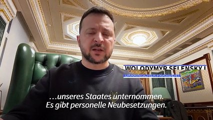 Ukraine: Selenskyj ordnet Nationalen Sicherheitsrat neu