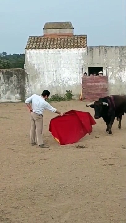 Cristóbal Reyes en el campo