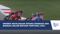 MARC MARQUEZ SALAHKAN PECCO BAGNAIA SOAL SENGGOLAN MOTOGP PORTUGAL